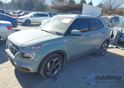 2025 Hyundai Venue Sel из США, поврежденный, VIN KMHRC8A37SU354210